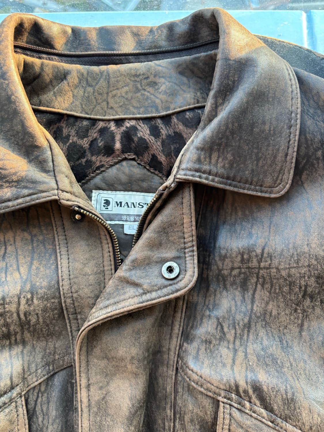 빈티지 램스킨 a-2 자켓 상품이미지3