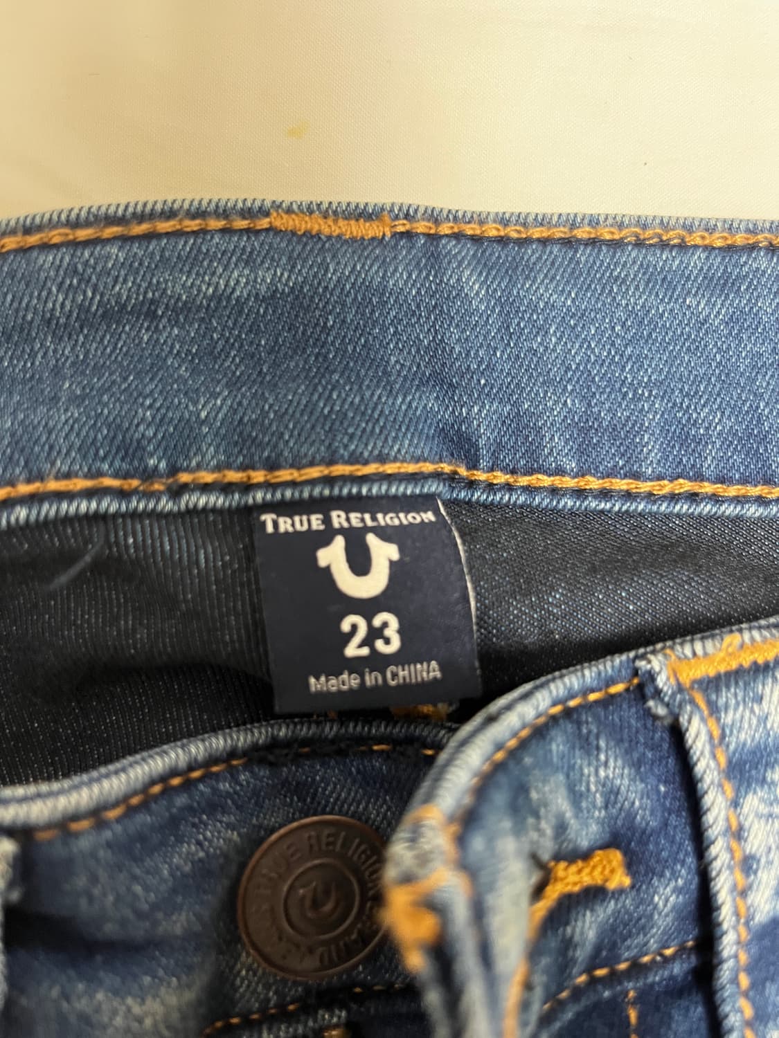 트루릴리젼 새청바지 스키니진 상품이미지3