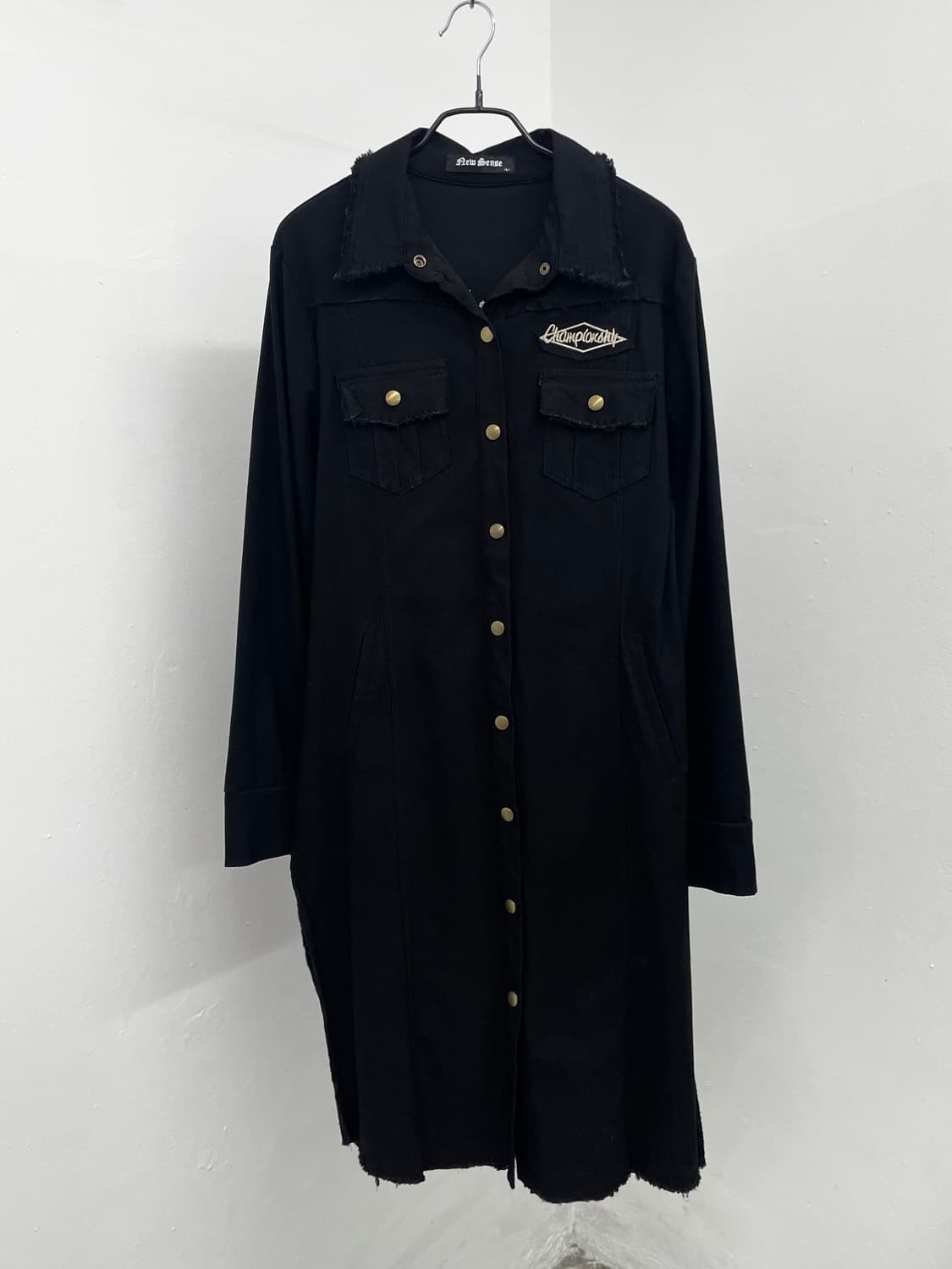 펑크 자수 패치 원피스 상품이미지7