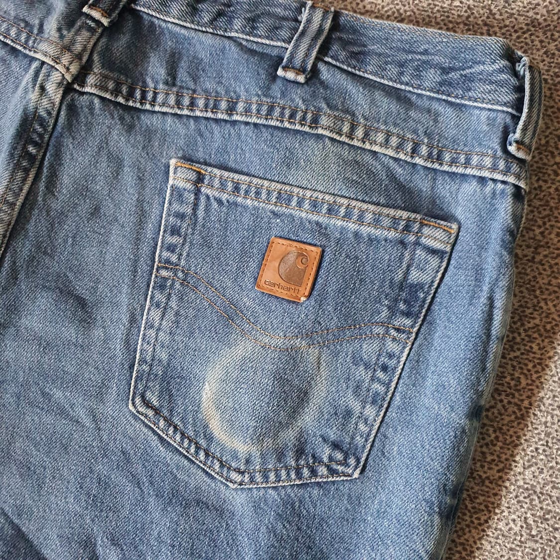칼하트 헤비 데님 팬츠 No.58 상품이미지9