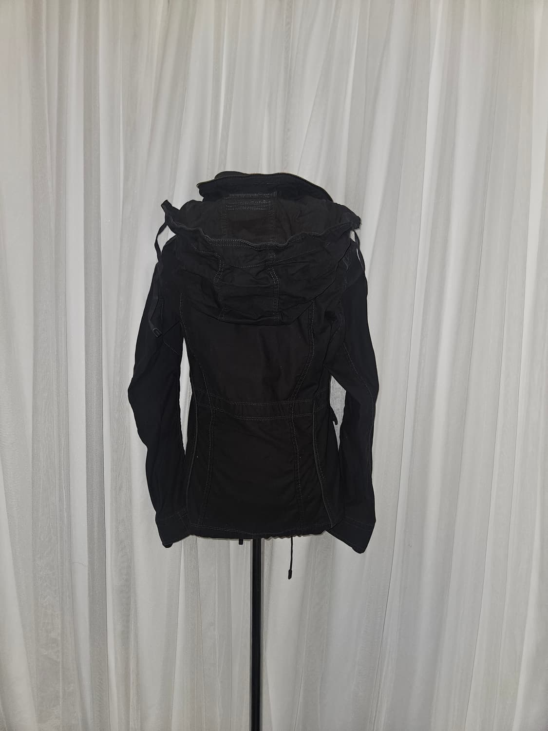 G.O.A 차콜 2000s y2k 히메 그런지 야상 자켓 상품이미지4