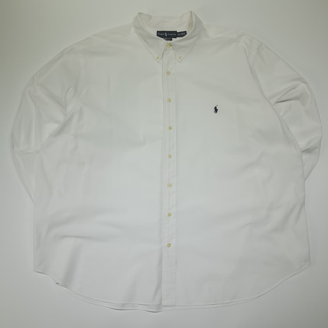 CL478 4XB 폴로 코튼 버튼다운 화이트 셔츠 남방 상품이미지1