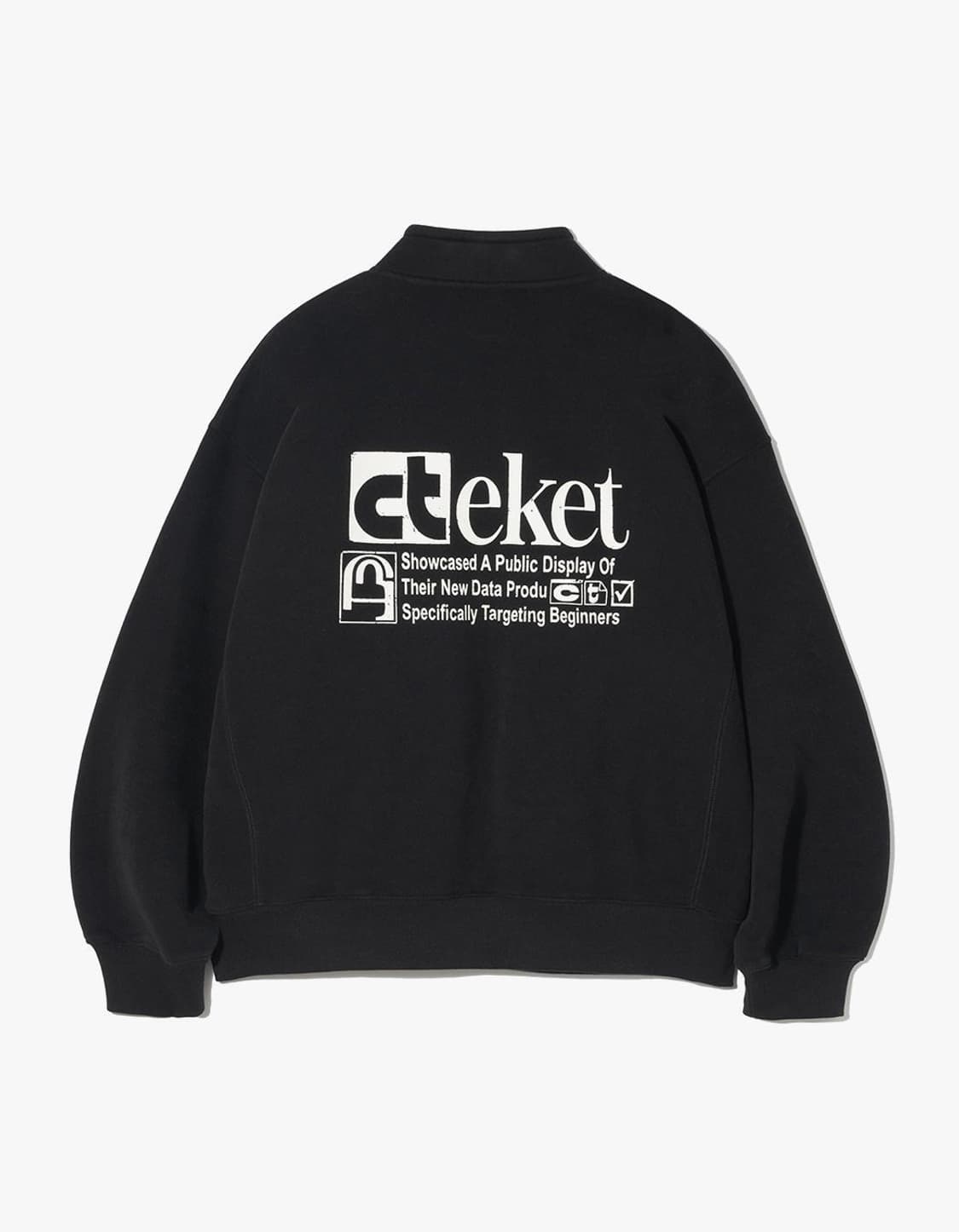 새상품 테켓 하프집업 블랙 L  상품이미지2