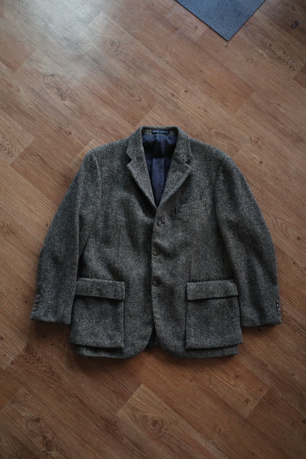 폴로 3버튼 트위드 스포츠 자켓 상품이미지2