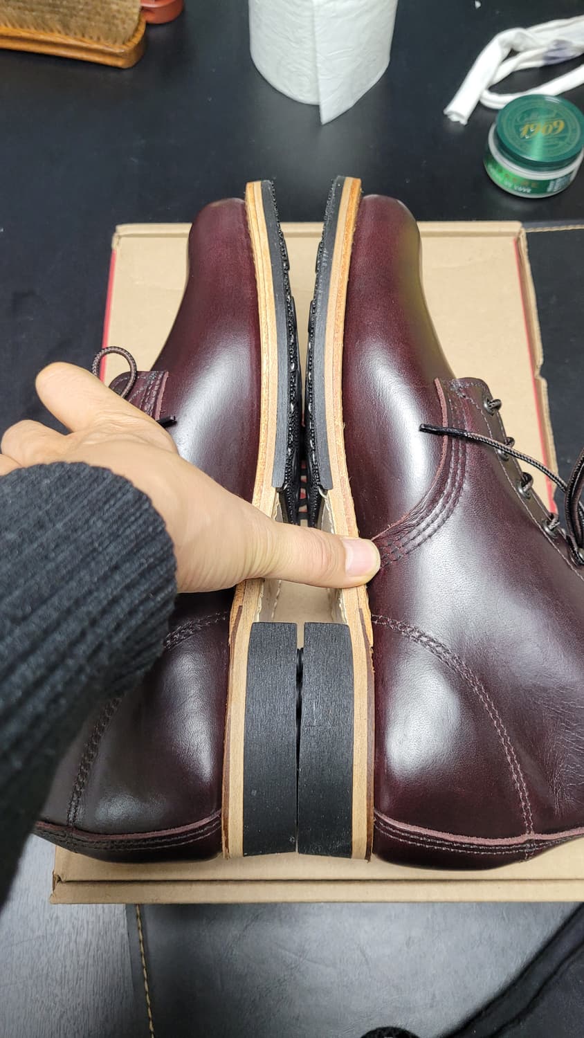 레드윙벡맨9419블랙체리260 상품이미지6