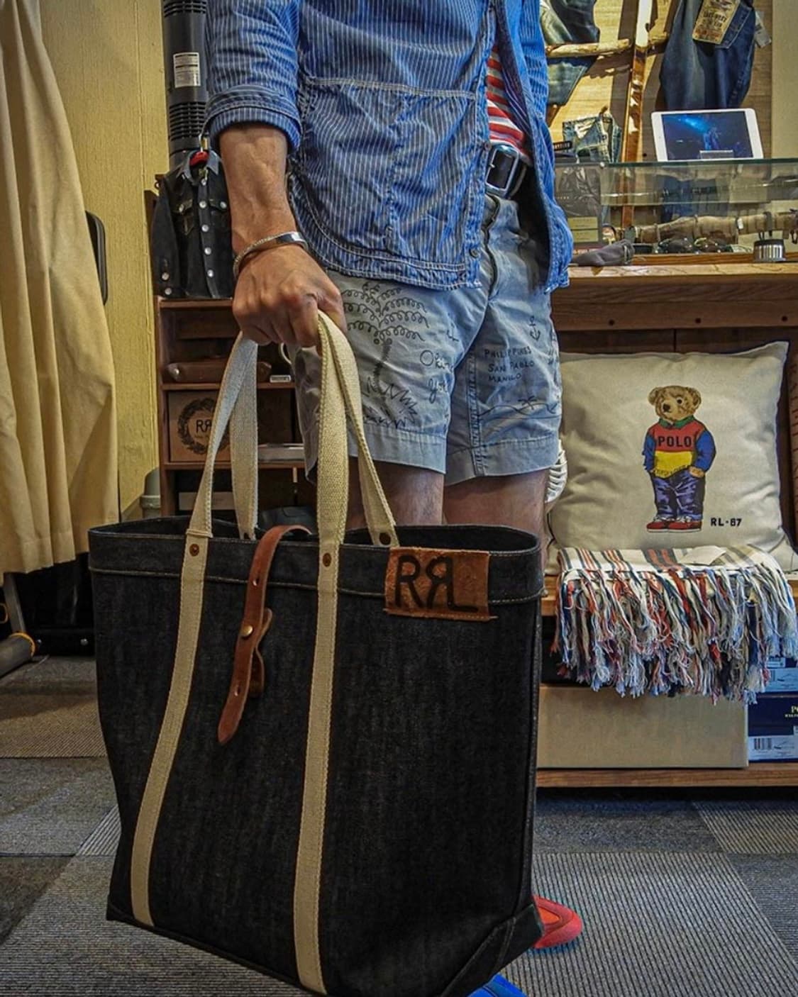 더블알엘 rrl 토트백 상품이미지8