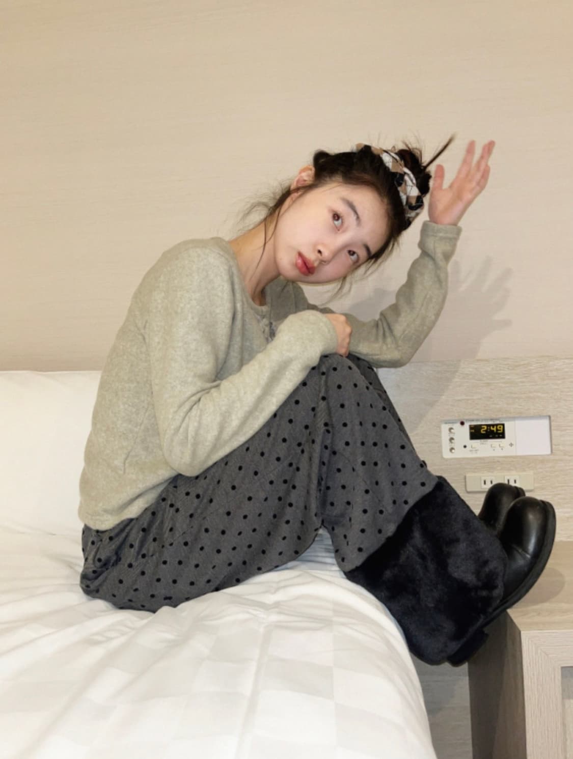 김아홉 green apple pluffy CD 가디건 팔아요 상품이미지3