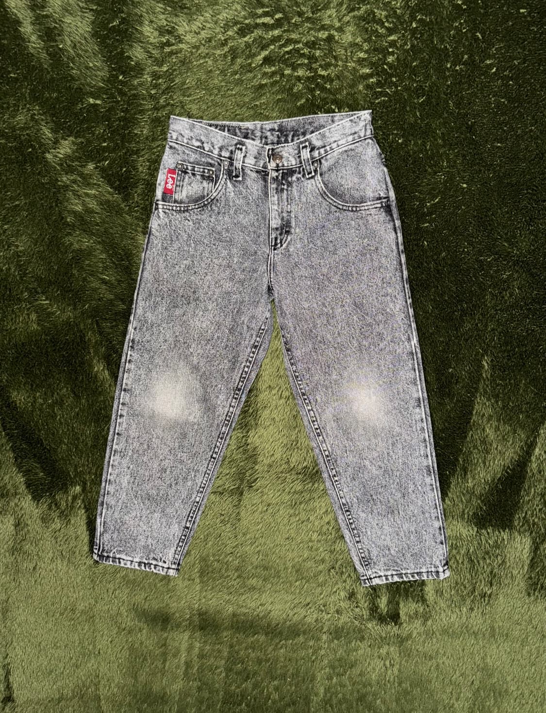 [27] 90s LEE 리 MADE IN USA 스톤 워시 데님 팬츠 상품이미지1