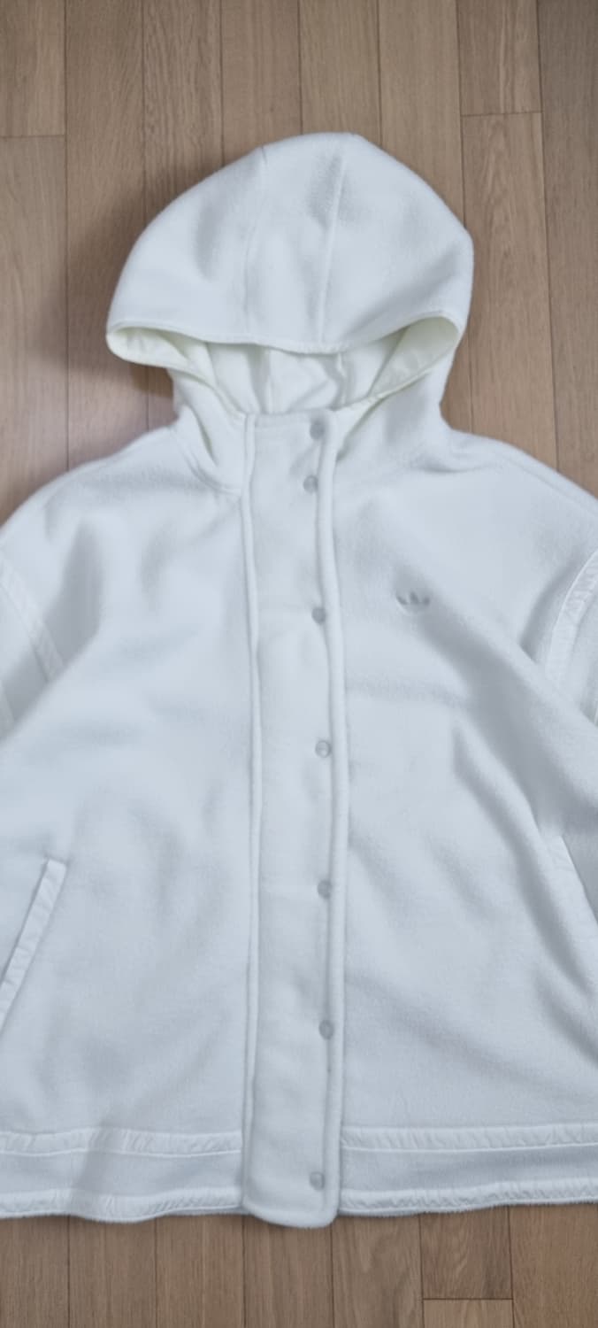 아디다스 플리스 트랙 후드 자켓 XL _ 여성 상품이미지3