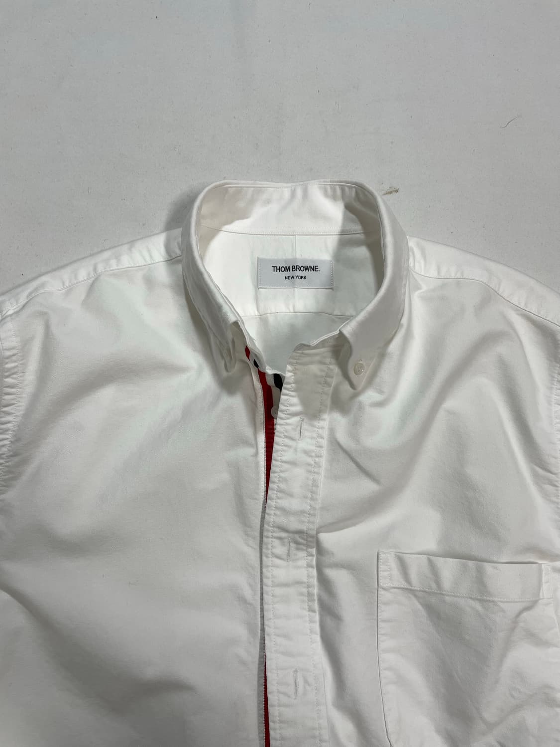 톰브라운 히든삼선 옥스퍼드 셔츠 상품이미지3