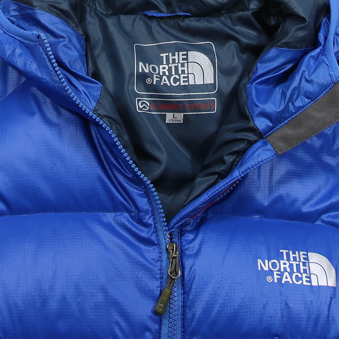 (착용컷) 90's 노스페이스 써밋 시리즈 후드 다운 자켓 (100) 상품이미지5
