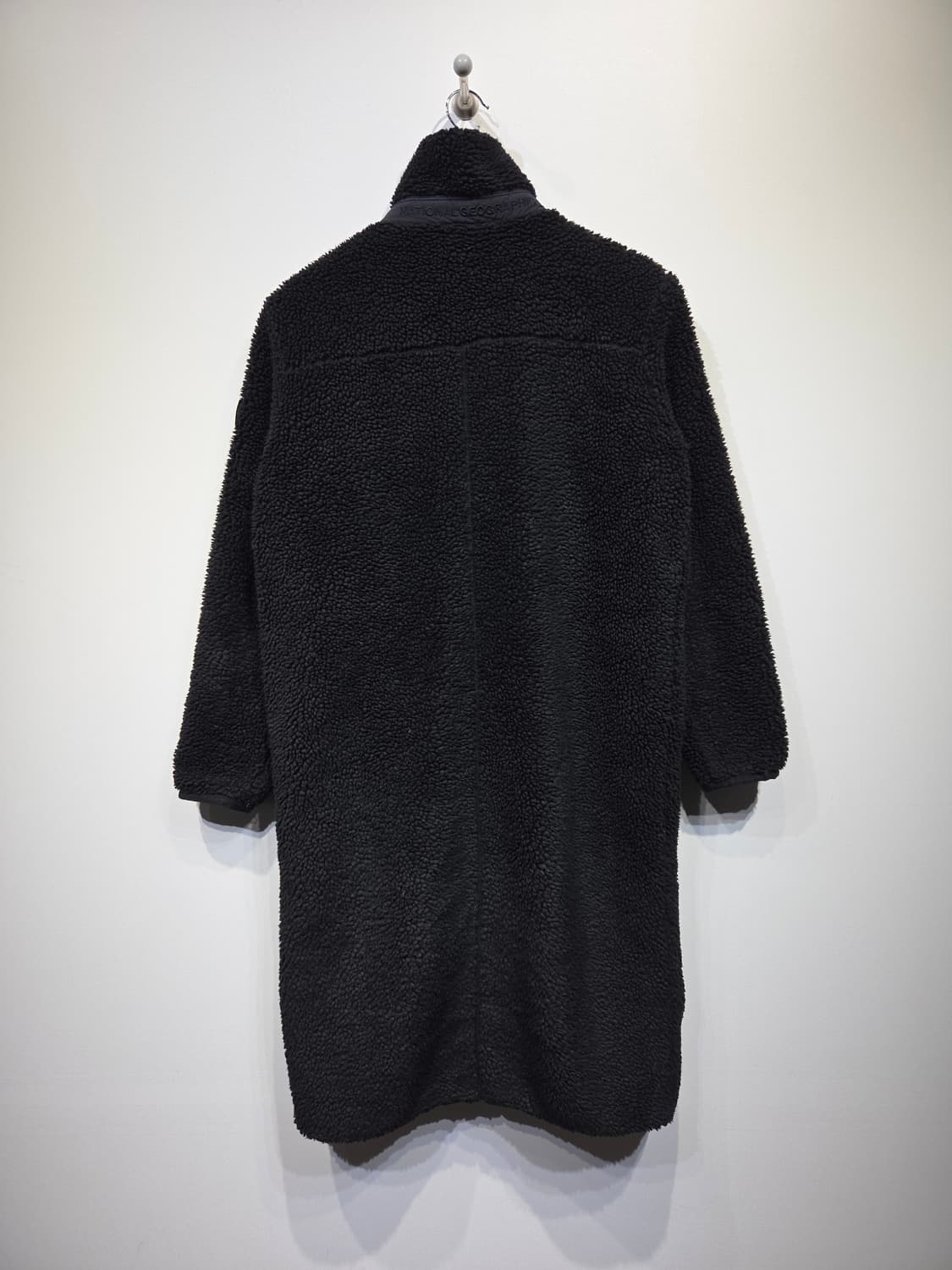 내셔널지오그래픽 유틸리티 롱 플리스 자켓 블랙 상품이미지5