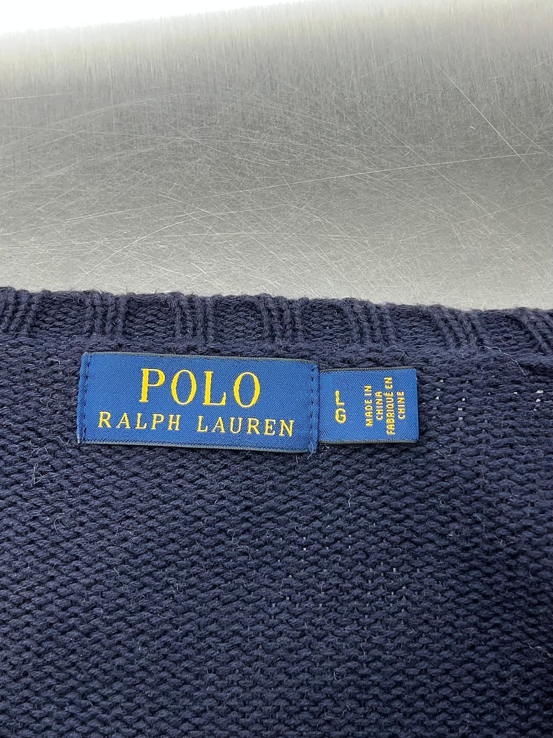 폴로 랄프로렌 네이비 성조기 코튼 플래그 니트 스웨터 상품이미지7