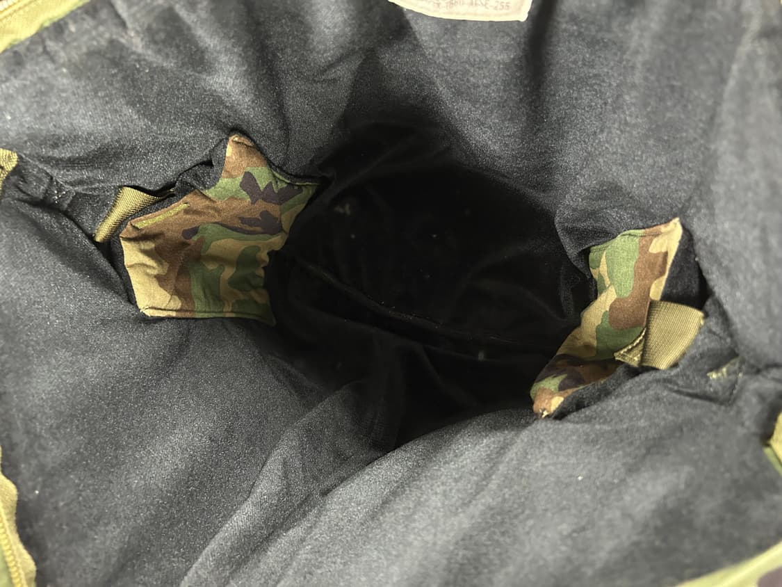 90s Us Army HGU-56/P Woodland Helmet Bag 상품이미지7
