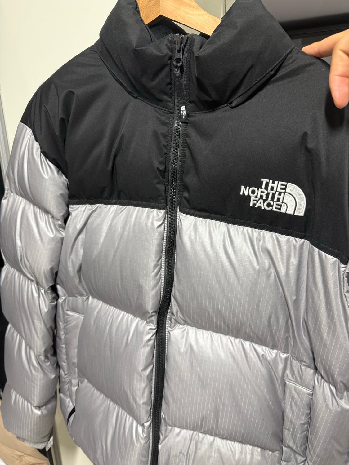 노스페이스 눕시 화이트라벨 헤더그레이 xxl 상품이미지1