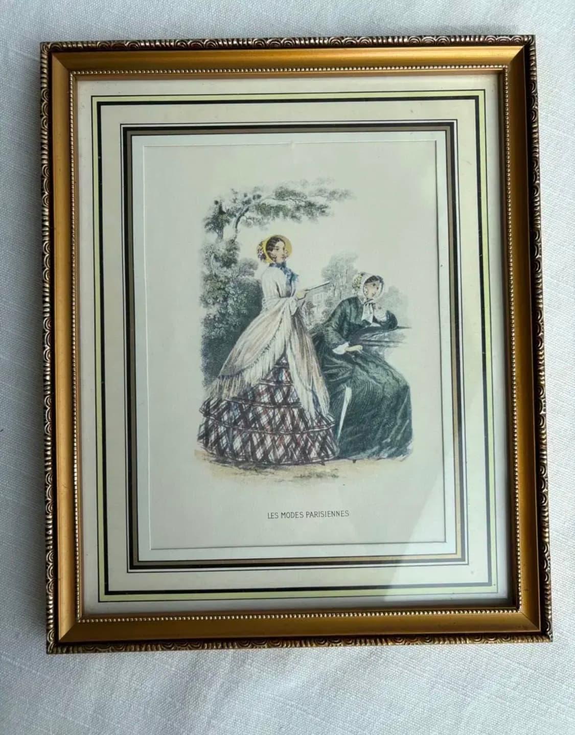 프랑스 라모드 크레놀린 레이디 액자 상품이미지2