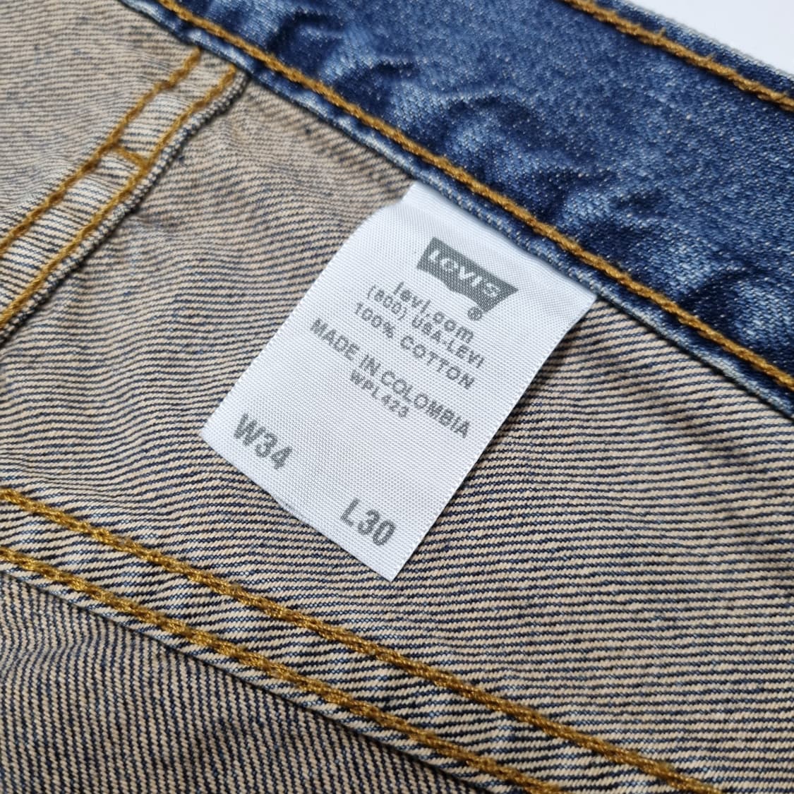 00s LEVIS 501 데님진 - 34 상품이미지10