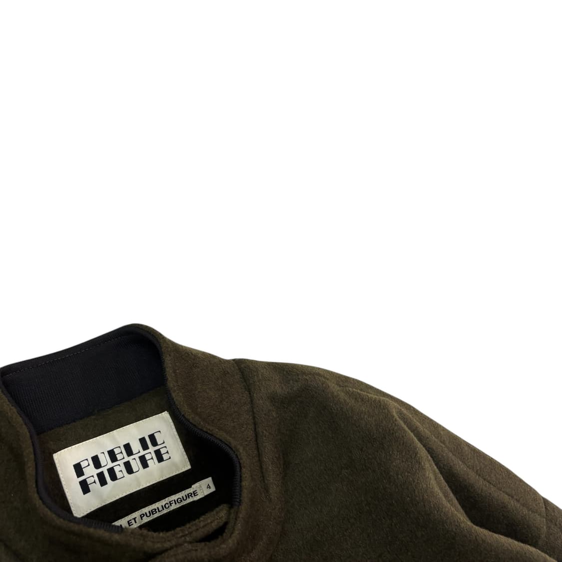 퍼블릭피겨 울 블렌드 헤링턴 자켓 상품이미지3