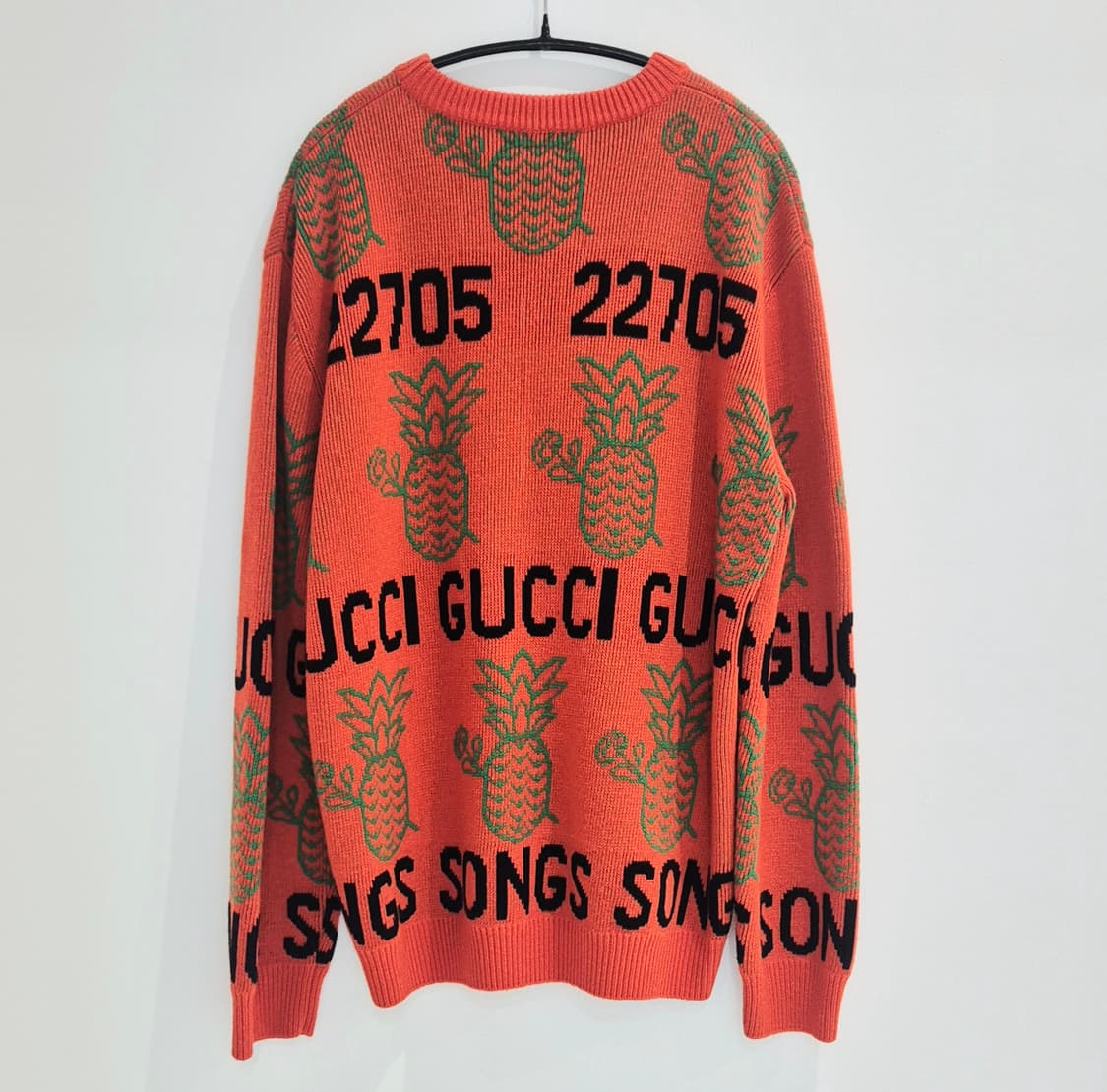 구찌 파인애플 자카드 니트 스웨터 상품이미지2