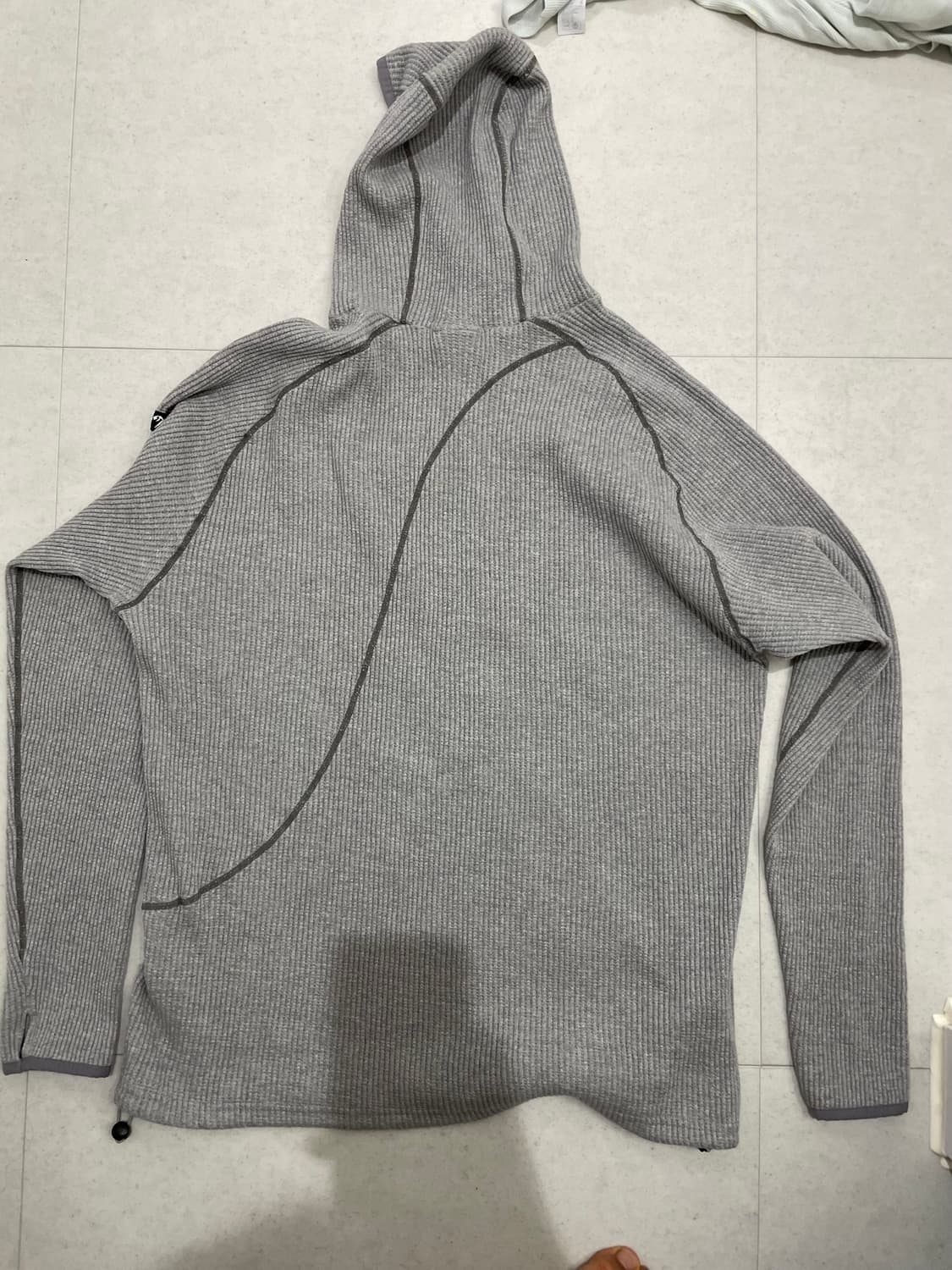 새상품 콜드웜 후드 그레이 XL 상품이미지6