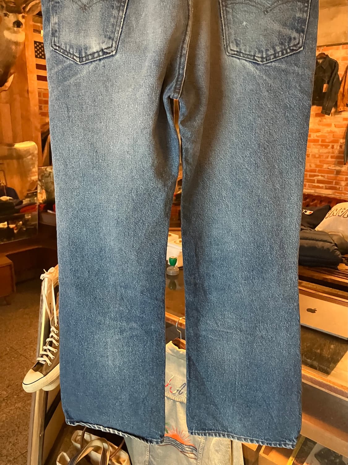 80s USA 빈티지 리바이스 517 부츠컷 데님 팬츠 상품이미지7