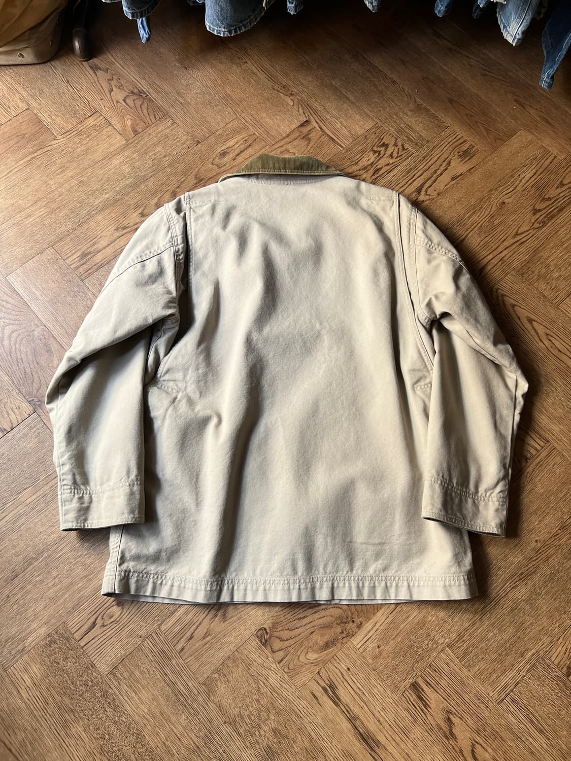 [M]엘엘빈 USA 우먼스 체크 라이닝 아이보리 헌팅 자켓 상품이미지7