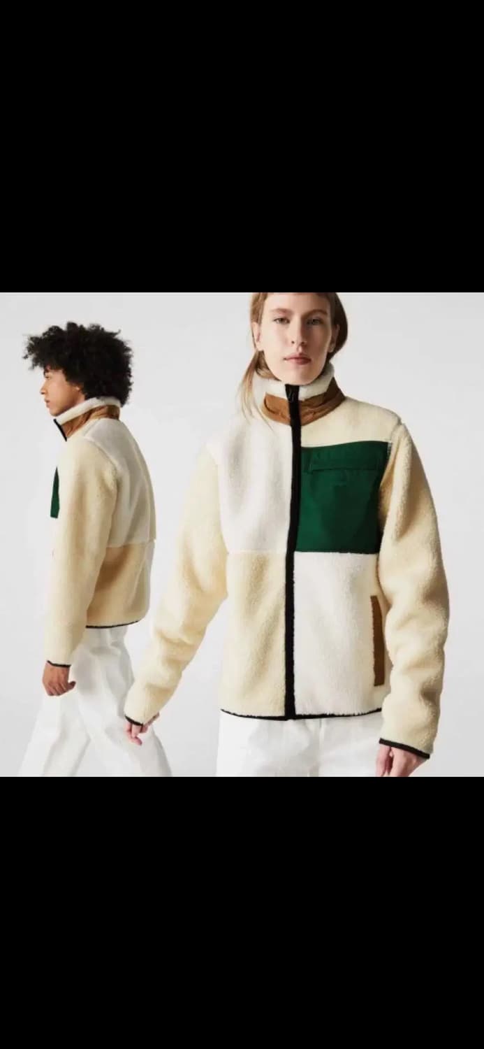 라코스테 라이브 뽀글이 점퍼 베이지 s사이즈 상품이미지10