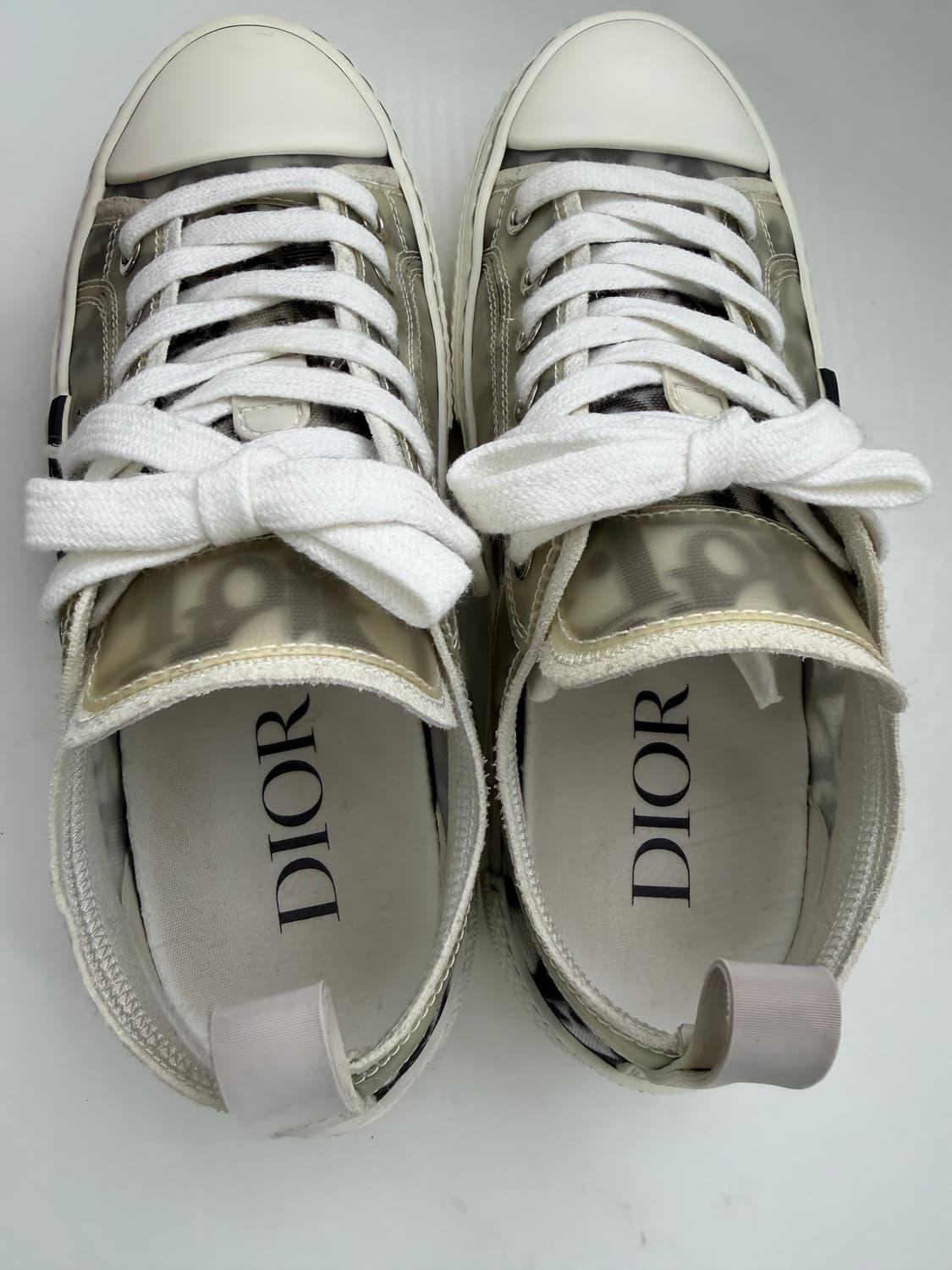 정품) 디올 오블리크 B23 로우탑 스니커즈 36.5 상품이미지8