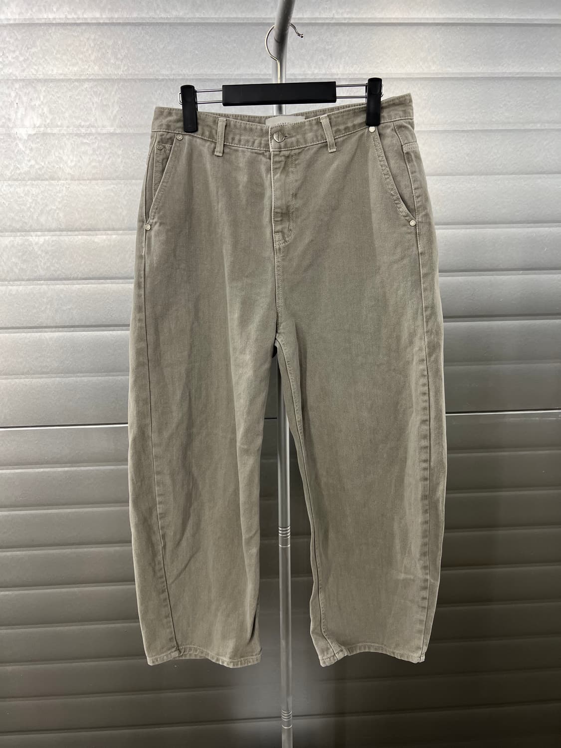 킨더살몬 면 크롭 팬츠 3 상품이미지2