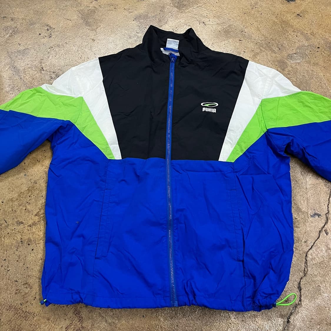 [정품/L] 푸마 올드스쿨 바람막이 자켓 b19 상품이미지3