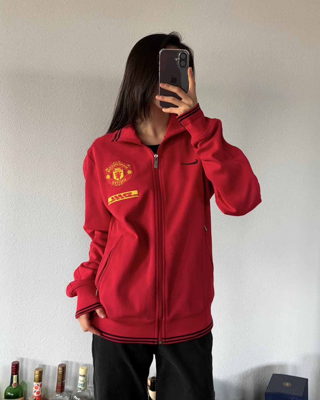 [L]나이키 맨체스터 유나이티드 DHL 트랙탑 져지 상품이미지3