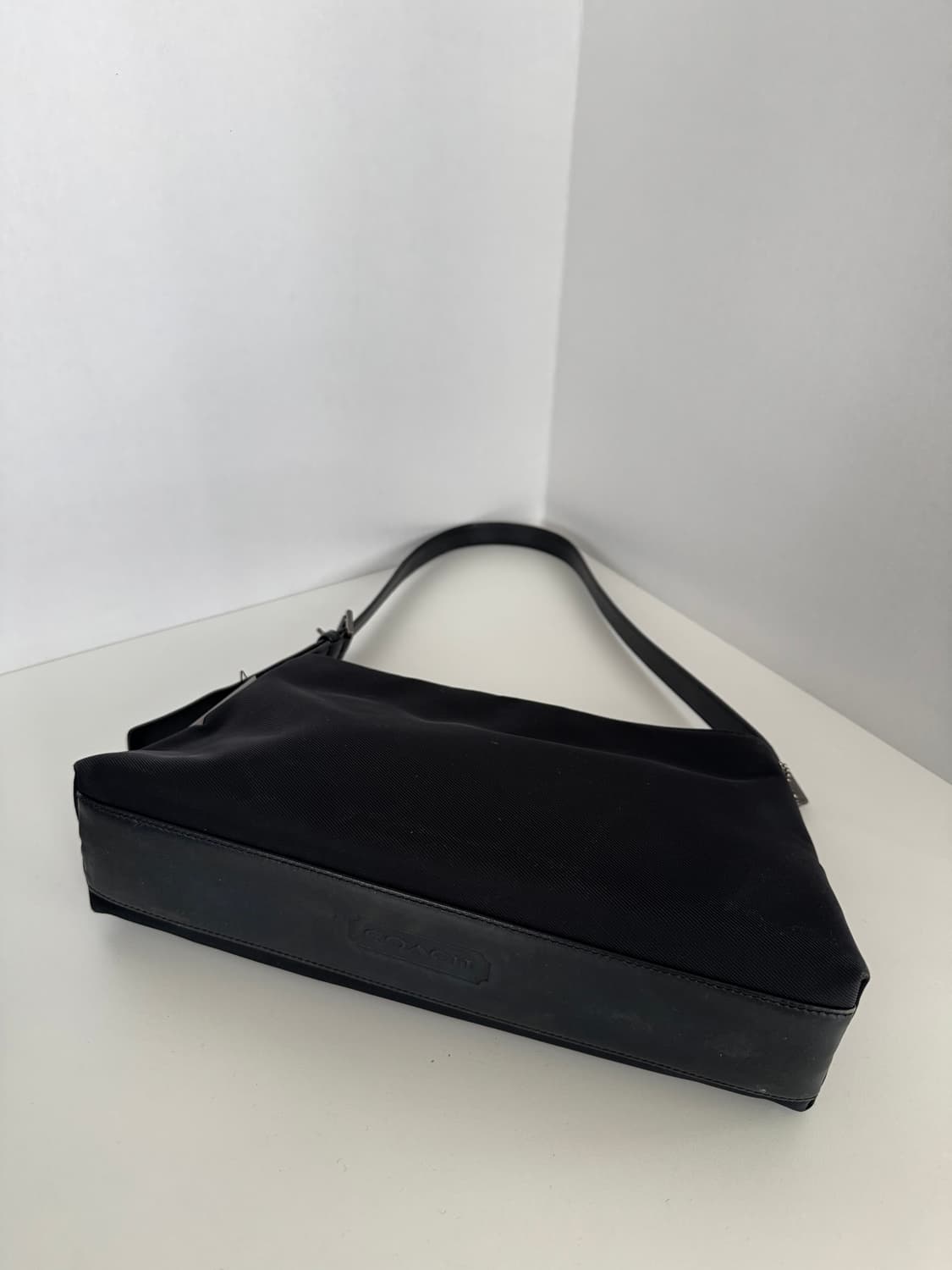 COACH 코치 빈티지 나일론 바게트 숄더백   상품이미지6