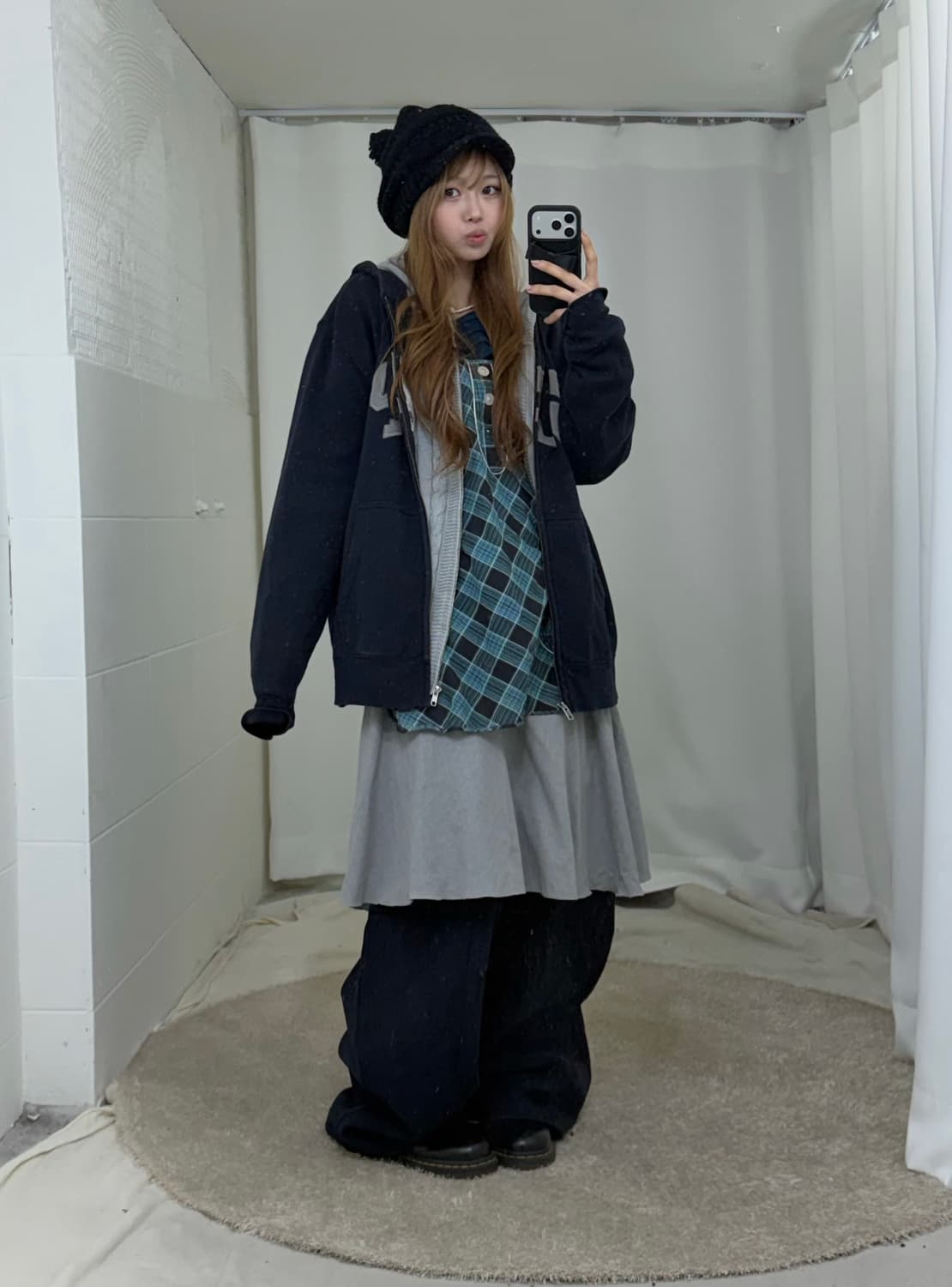 데일리 네이비 갭 너드 러블리힙 코디세트 상품이미지1