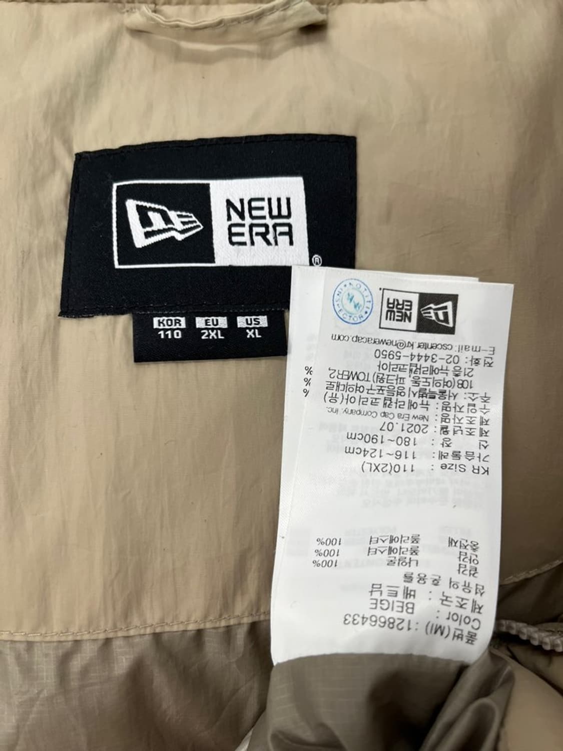 뉴에라 패딩 조끼/#688 상품이미지5