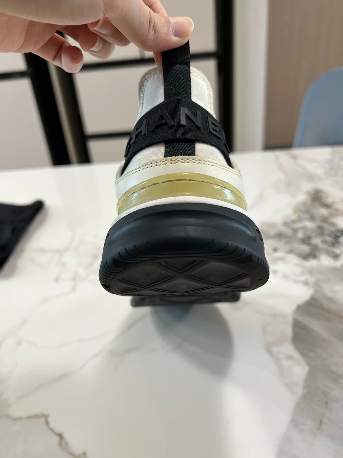 샤넬 G35617 믹스드 파이버 스니커즈 금장 아이보리 40 풀구성 상품이미지8