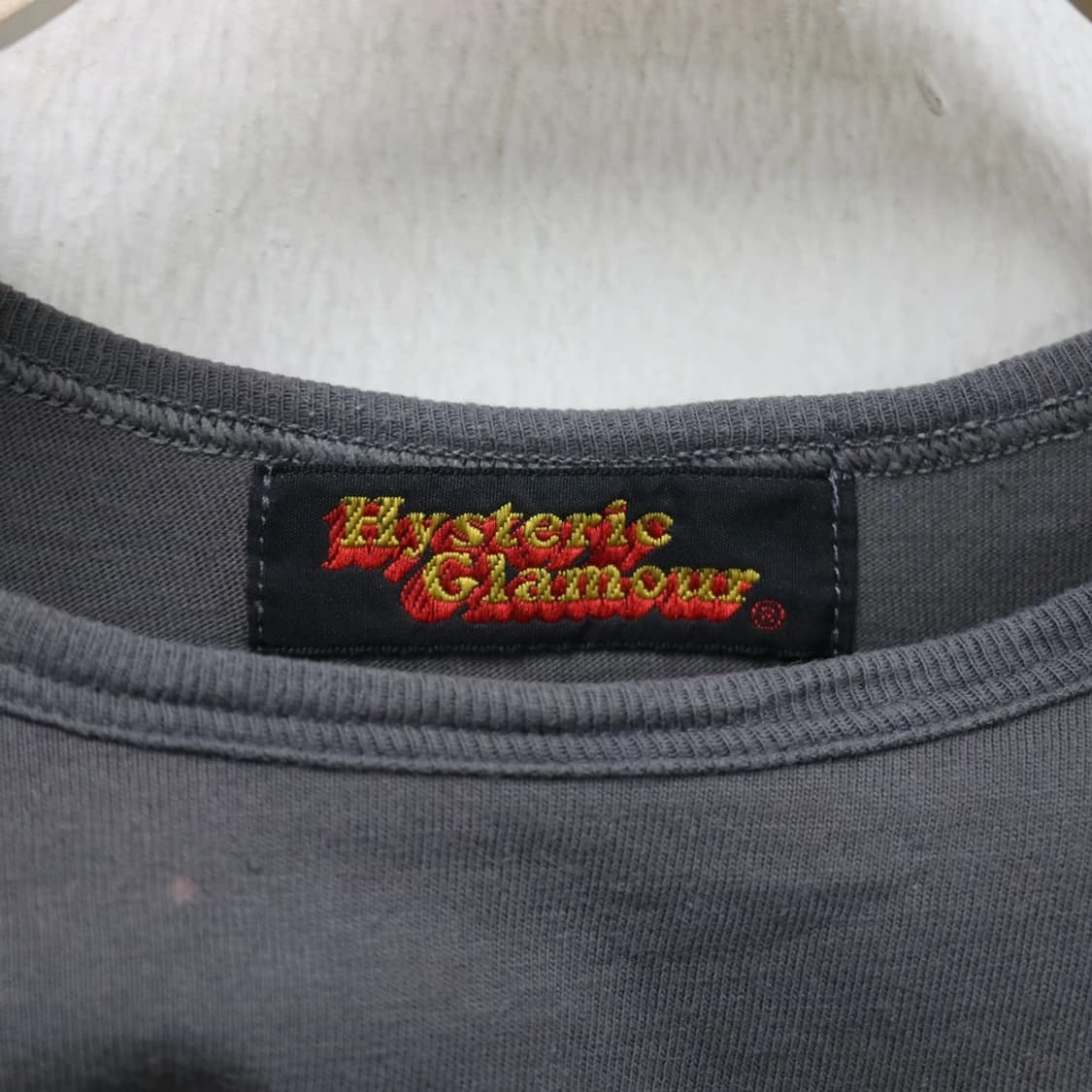 히스테릭글래머 라인 레터링 긴팔 티셔츠 66789 상품이미지7