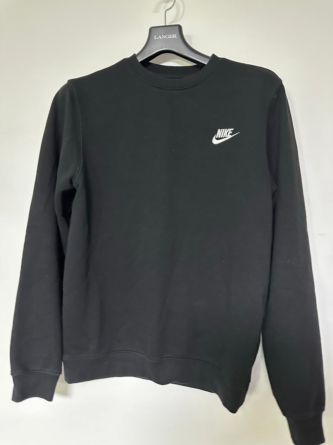 나이키 블랙 맨투맨 M 사이즈 상품이미지1