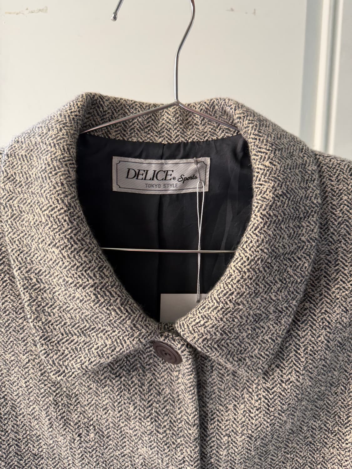 일본빈티지 헤링본 울 코트 자켓 상품이미지8