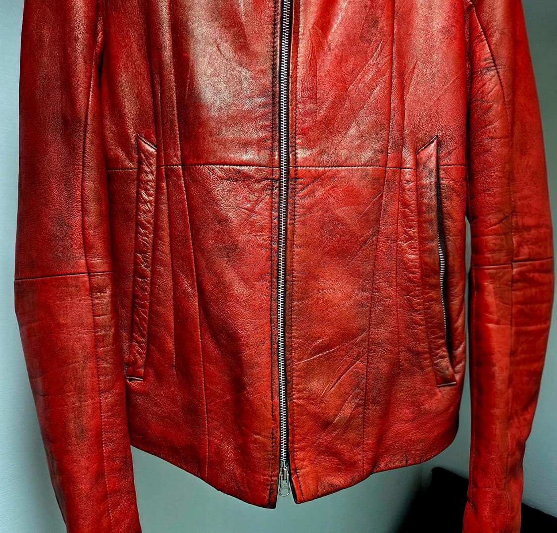 red leather jacket  상품이미지3