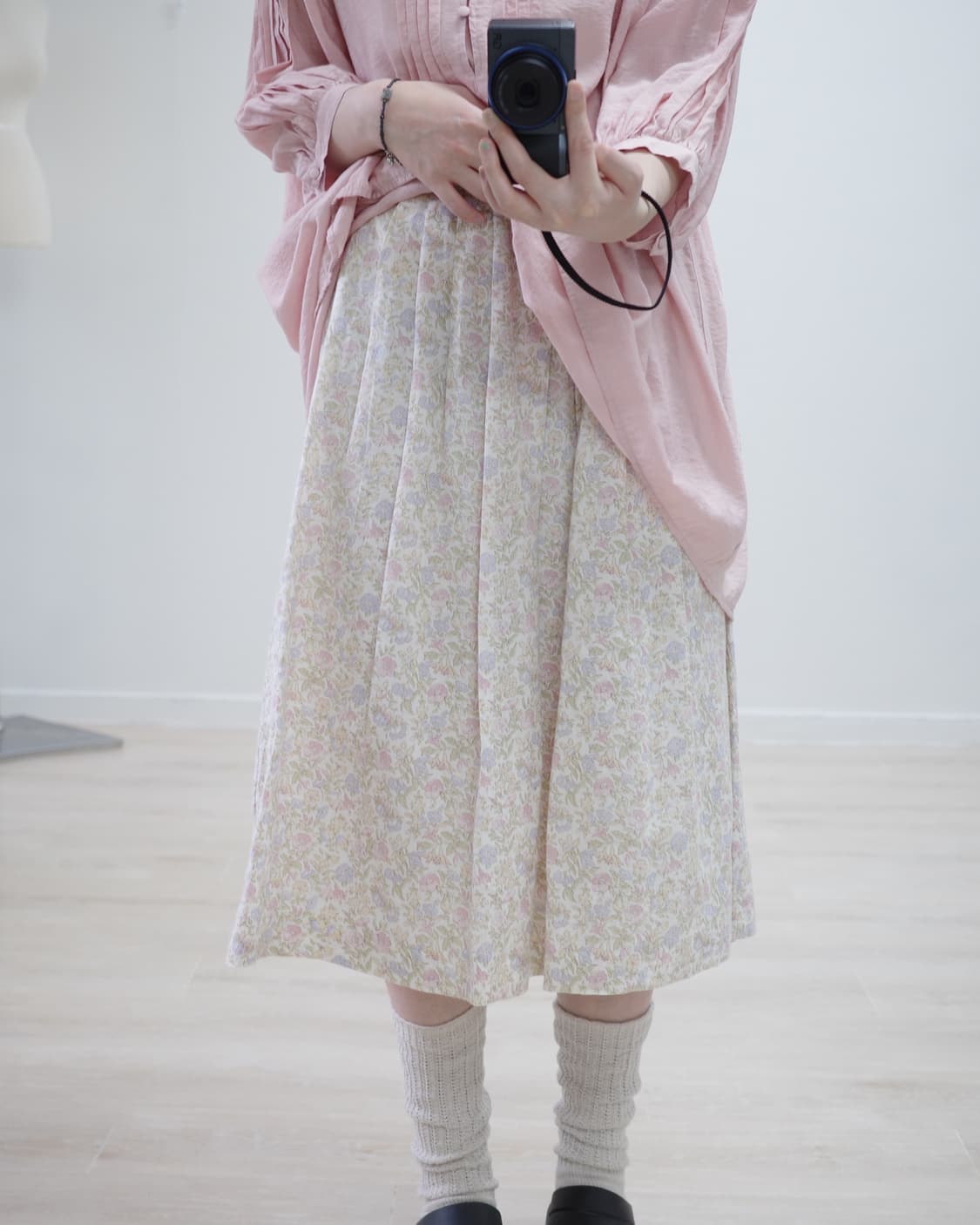  The Scotch House flower pattern skirt 상품이미지3