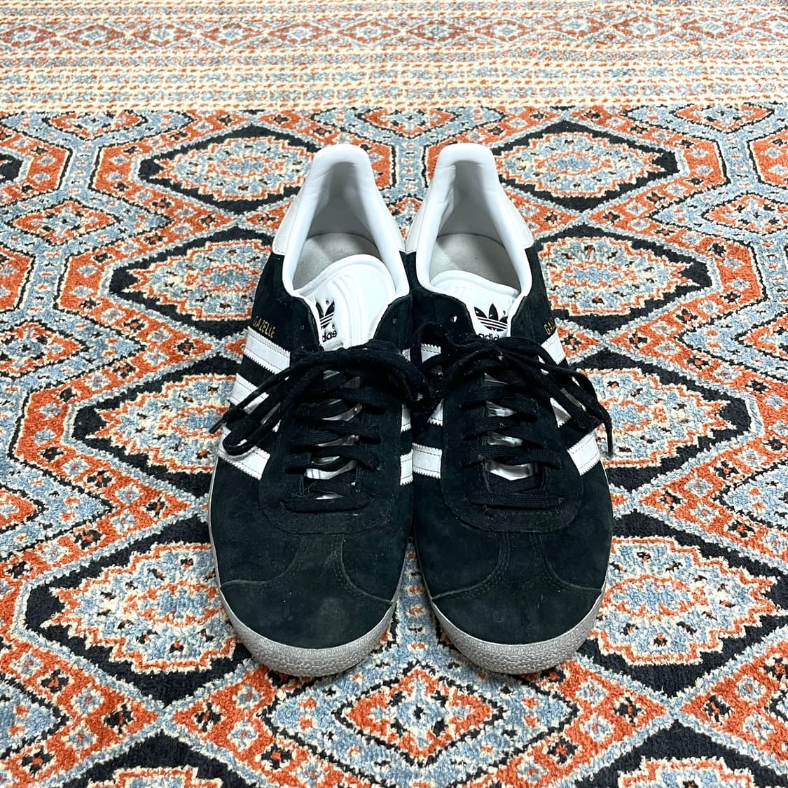 아디다스 가젤 블랙 스웨이드 운동화 US9 상품이미지3