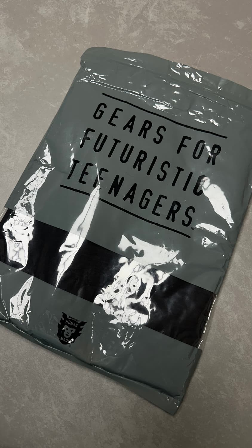 휴먼메이드 오리 블랙 반팔 상품이미지4