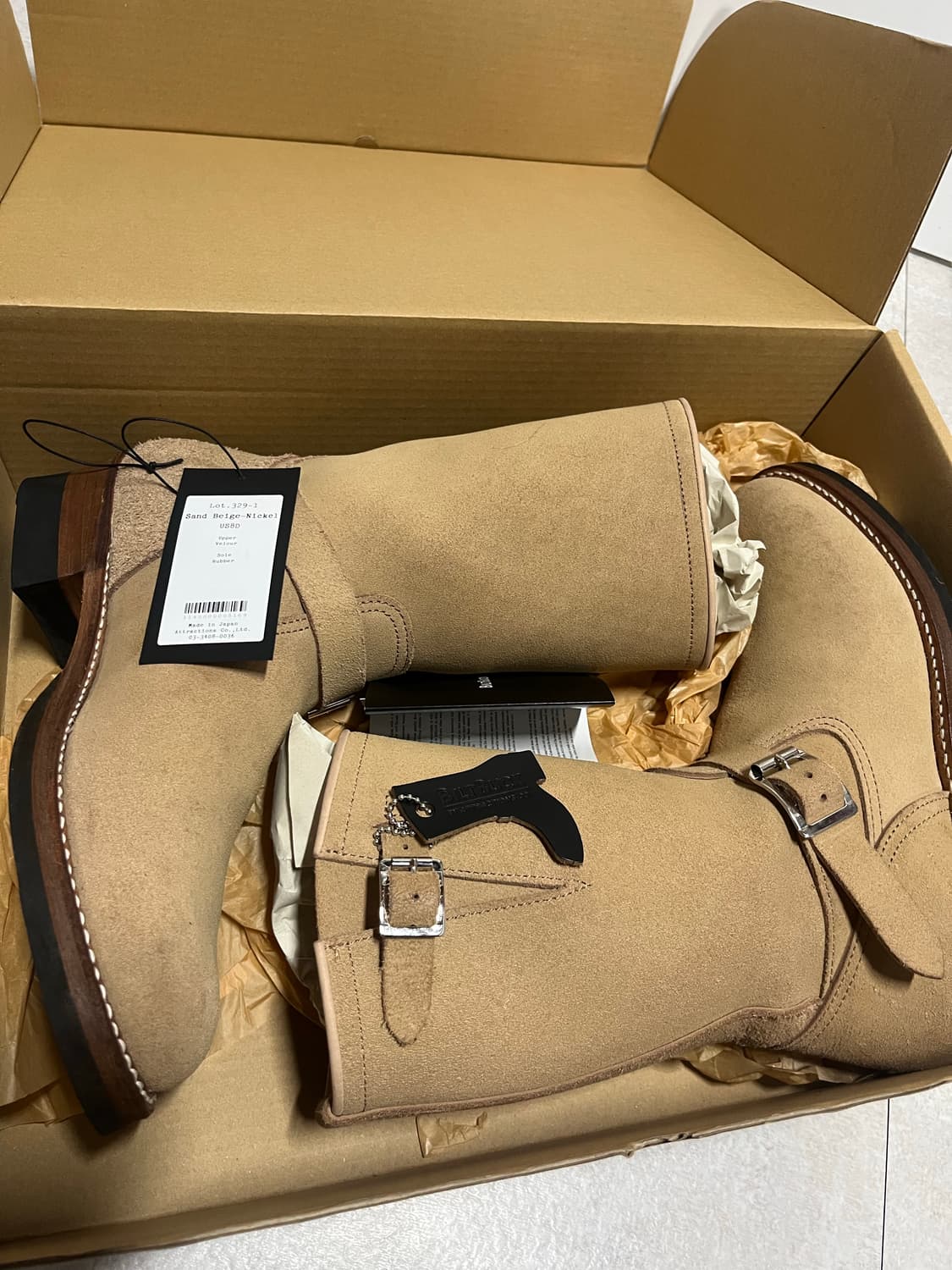 (8D) 어트랙션즈 빌트벅 329 엔지니어부츠 상품이미지5