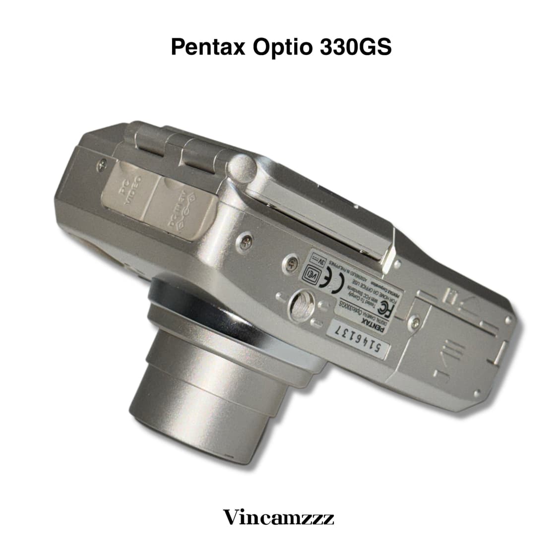 [레어] Pentax 펜탁스 OPTIO 330GS (셀피가능) 상품이미지5