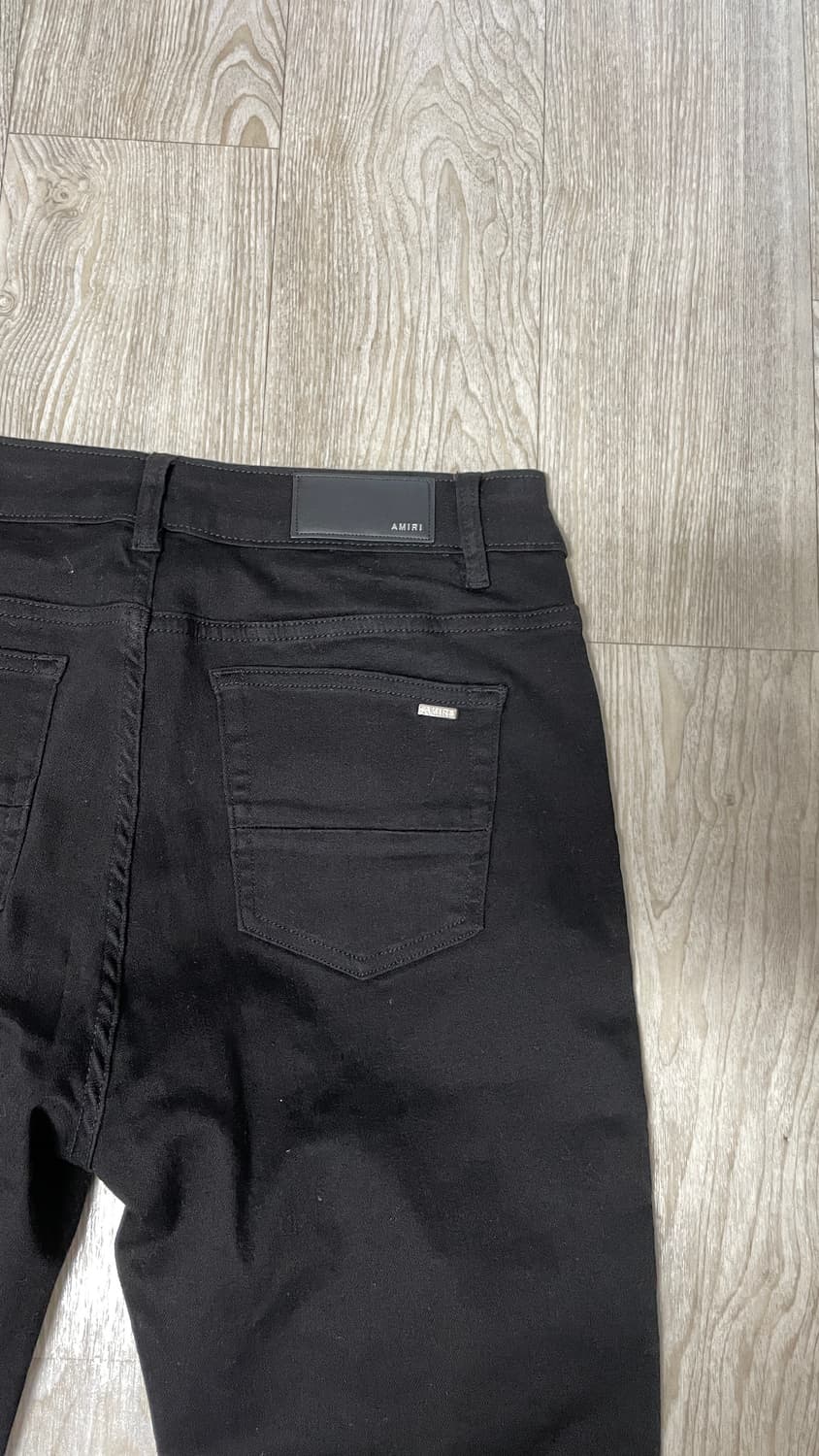 [34] 아미리 디스트레스드 블랙 진 상품이미지4