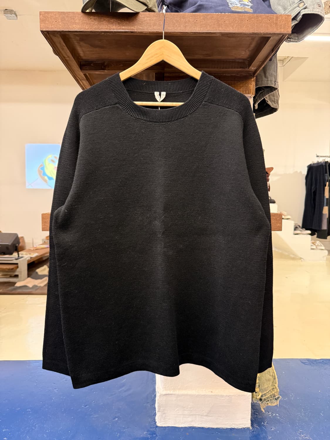 Arket 아르켓 새상품 블랙 니트 상품이미지3