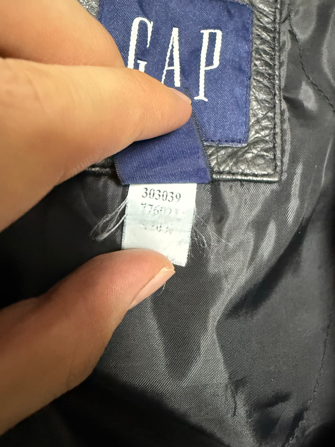 (L)gap 올드갭 레더 카코트 코트 상품이미지6