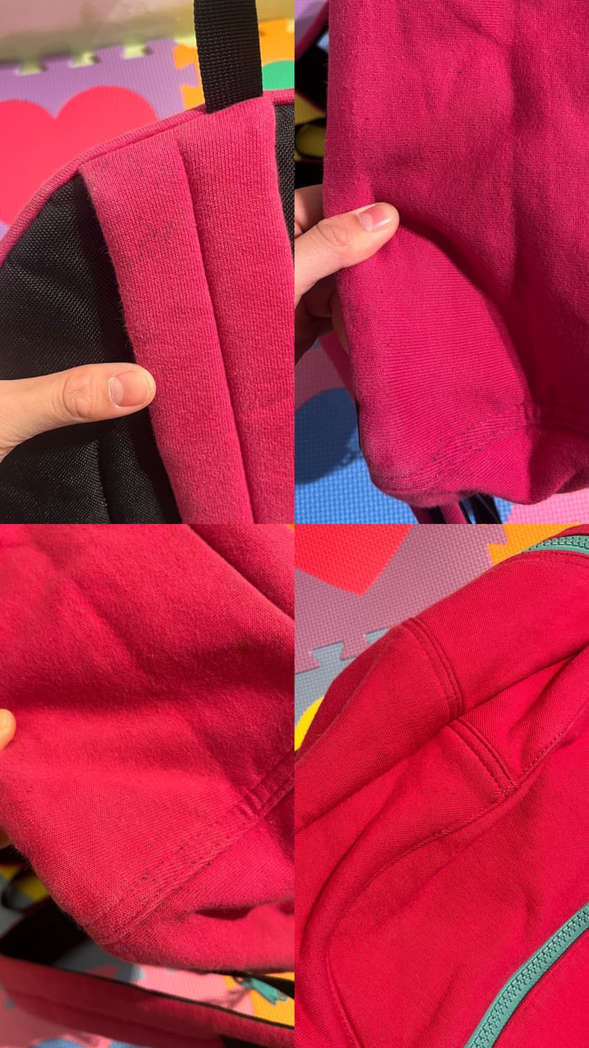 Chums 마젠타 블루 백팩 🩵 상품이미지4