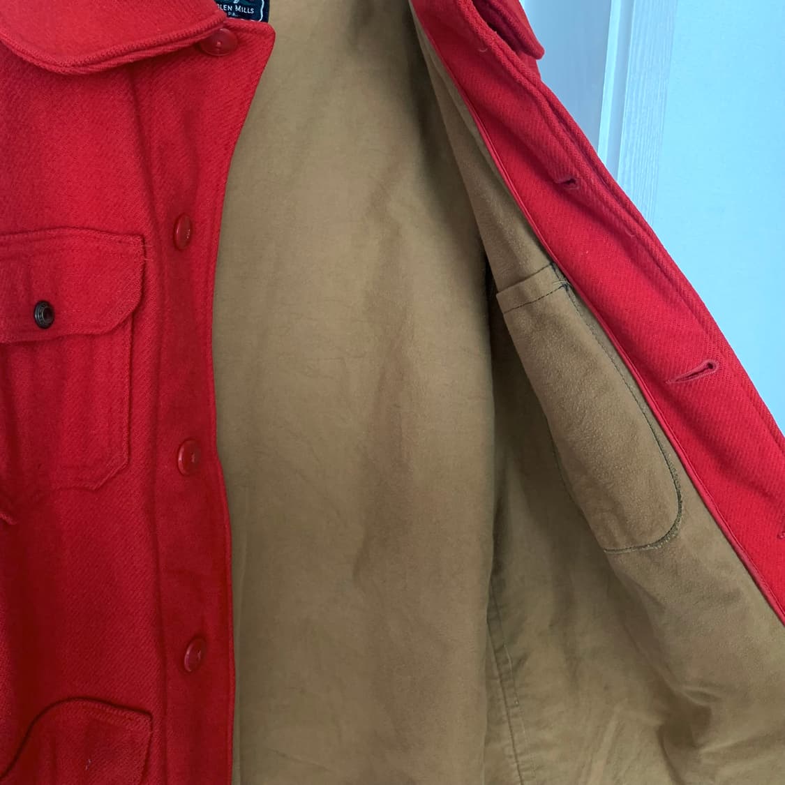 울리치 빈티지 매키노 울 헌팅 크루저 자켓 made in usa 미국제 상품이미지3