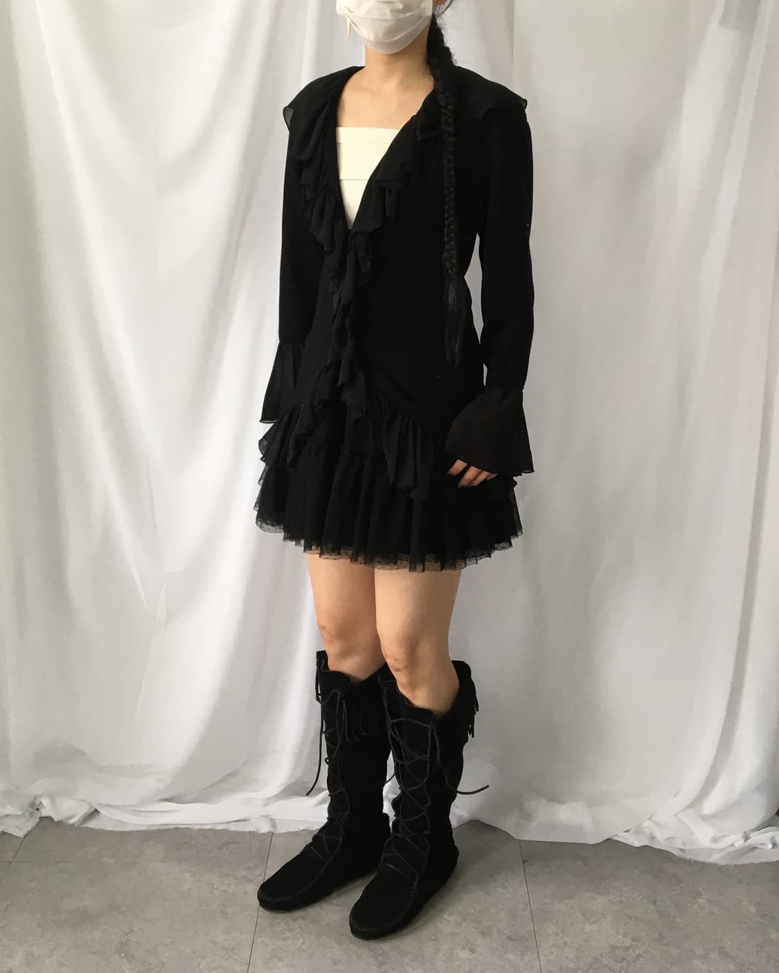 Ruffle point cardigan 상품이미지6